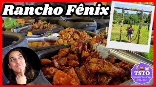 BUFFET de COMIDA da ROÇA no RANCHO FÊNIX em COSMOS  | SOBREMESA LIBERADA E PREÇO JUSTO