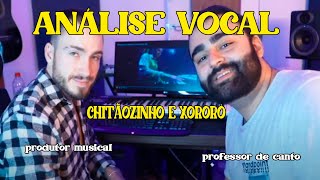 Chitãozinho e Xororó - Exemplos de saúde e técnica vocal (react/análise)