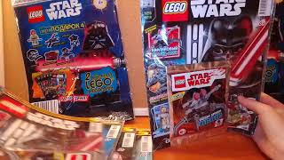 Обзор Lego Star wars мини-фигурки из журналов 1