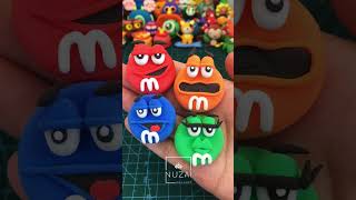 DIY Crafts Cute M&M Chocolates/DIY Clay Crafts/DIY Miniatures Crafts/DIY Handmade Crafts