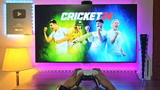 CRICKET 24 (PS5 Slim) Gameplay