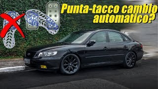 Punta-tacco (Heel & Toe) com cambio automático (Azera+escape direto)