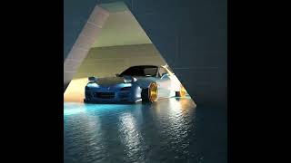 Mazda Rx7 Liminal Pool 3DSMAX Animation Render test VRAY