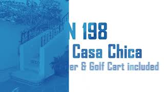 FN198 – 2 Bed Casa Chica with Tower & Golf Cart included