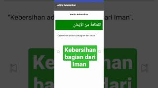 kebersihan bagian dari Iman