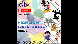 KARAKTER & FILM KARTUN TERTUA DI DUNIA - #kvdainewsupdate