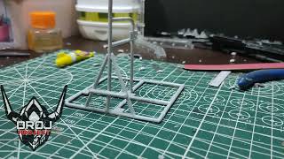 DIY gundam stand