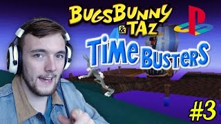 Bugs Bunny & Taz - Time Busters (Part 3 - Destroy The Ship) [Facecam PS1 Walkthrough Gameplay]