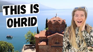 Lake OHRID is MIND BLOWING! Europe's most beautiful lake? 🇲🇰