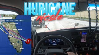 | CFI | We Drove a Semi Through Hurricane Nicole | Rookie Trucking Vlog | OTR Trucking Life