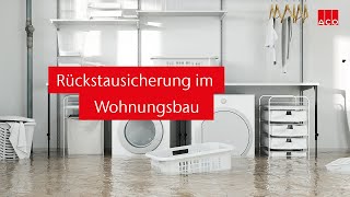 Fit Im Objekt – Wohnungsbau: Rückstausicherung