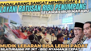 Tahun BARU SAJA MEMBLUDAK Begini !! MUDIK & LEBARAN Whoosh Bisa LUBER & UMKM Baru ST. PADALARANG