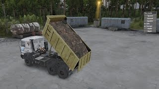 SpinTires Maz 6317 Самосвал