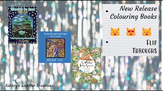 New Release Colouring Books