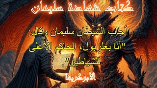 كتاب شهادة سليمان الأبوكريفا الجزء الثاني #apocrypha