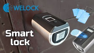 Smart lock WELOCK Full setup and install