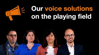 Orange Wholesale's Voice solutions on the playing field