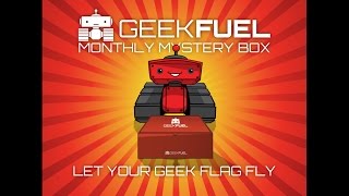 GEEKFUEL XMAS 2016 UNBOXING cranky gamers.