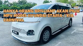 Pandu Uji Kondo Bergerak Versi Alien=Hyundai Staria 2.2T CRDi | Luas, Berkuasa, Selesa, Moden