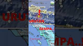 URUTAN LOKASI GEMPA TERKINI!#shorts #gempa