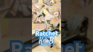 Ratchet Knob v2. ABS Filament #3dprinting #ratchet #bitcoin #diy #fun #creative #love #viral