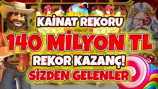 🔴Slot Oyunları 🍀 Sizden Gelenler 🍀 140 MİLYON TL DÜNYA REKORU KÂİNAT REKORU | MAX WİNLER