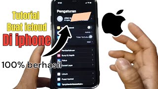 Cara buat  ICLOUD baru di iPhone gratis