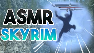 ASMR Skyrim, but nothing goes right for me (Gum Chewing, Whisper, Triggers)