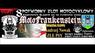 8 Potworny Zlot Motocyklowy MotoFrankenstein - wycieczka + parada