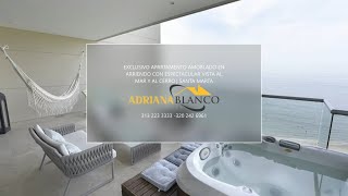 EXCLUSIVO APARTAMENTO AMOBLADO EN ARRIENDO | POZOS COLORADOS | ADRIANA BLANCO INMOBILIARIA