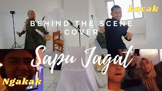 di balik layar Cover SABYAN - SAPU JAGAT