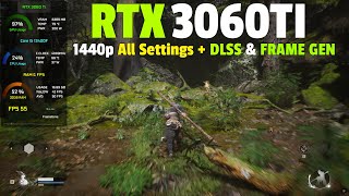 Black Myth: Wukong : RTX 3060TI - 1440p All Settings - FRAME GENERATION