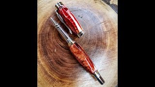 Live Streamed Turning A Gator Jaw Kojent Rollerball Pen