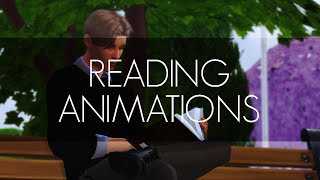 READING ANIMATION PACK | Sims 4 Animation (Download)