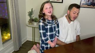 Silent Night Medley - 7-Year-Old Jane Larson and Joseph Larson