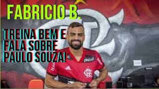 FLAMENGO FABRICIO BRUNO FALA SOBRE SUA IMPRESSÃO DE PAULO SOUZA! #flamengo, #novascontratações