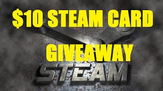 $10 STEAM CARD GIVEAWAY SHORT STREAM LIVE LINK BELOW