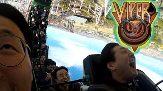 [미국🇺🇸 롤러코스터] 스릴의 정석 'Viper' - LA Six Flags Magic Mountain