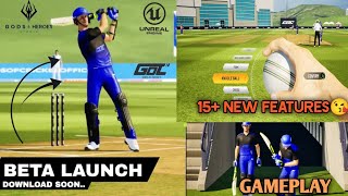 Gods of Cricket (GOC)  Release Date Confirmed😊 PC Level gameplay & Features😍