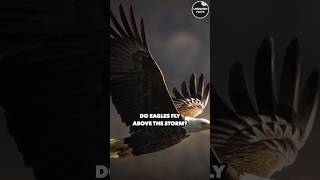 Do Eagles Fly Above The Storm? #shorts #explore #storm #facts #eagles #subscribe #fly  #viralvideo