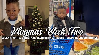 Vlogmas Week Two: Taking Logan Shopping, Decorating The Christmas Tree, Out Of State Orders, ETC!