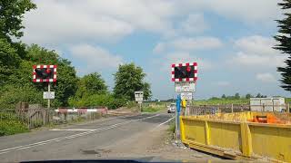 NIR Class 4000 (4005) @ Drumbane Road Level Crossing, Moira 29/5/2018