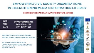 Empowering Civil Society in Strengthening Media and Information Literacy