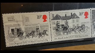 John Collects Stamps - Episode 42 - GB Stamps engraved by Czeslaw Slania