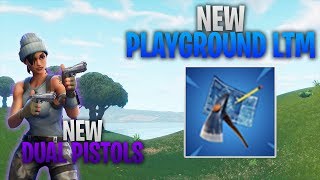 Fortnite Battle Royale: *New* Update / Double Pistol + Playground ?