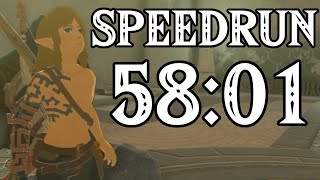 Tears of the Kingdom Any% Speedrun in 58:01 (v1.0.0)