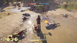 AC Odyssey (PC): Powered Up Wonder Woman Battle