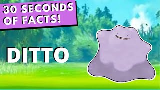 Ditto Facts You Didn't Know | Pokémon Facts #Shorts