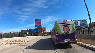 Baltimore Bicycling - Update on the Billboard at North/Charles (Cancel the System) (Ride Clip)