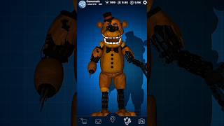 FNAF AR Freak Freddy jumpscare and workshop animation #fnaf #shorts